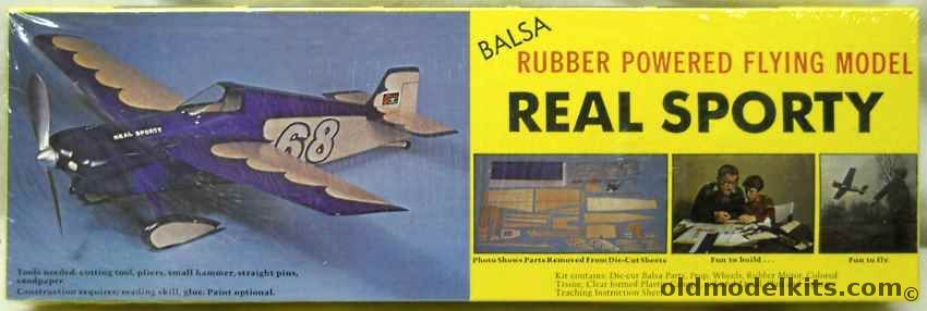 Sterling Peanut Real Sporty - 21 Inch Wingspan Flying Aircraft, K-6 plastic model kit
